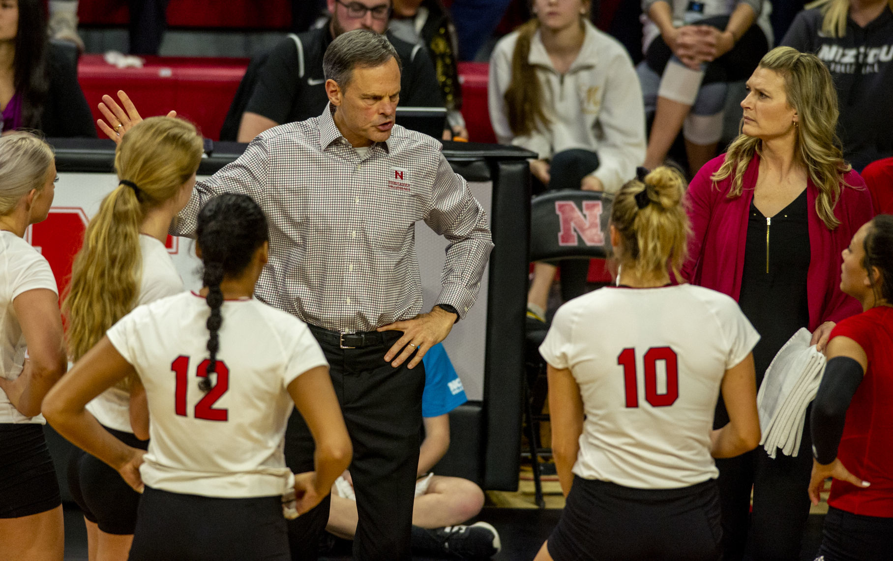 Nebraska volleyball vs. Missouri, 12.7